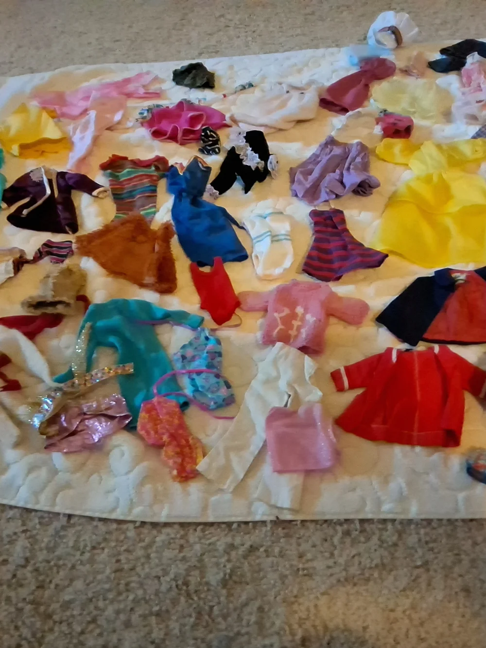 1966 Mattel Barbie Doll + 1963 Skipper Doll + 100 Plus Pieces of Clothing